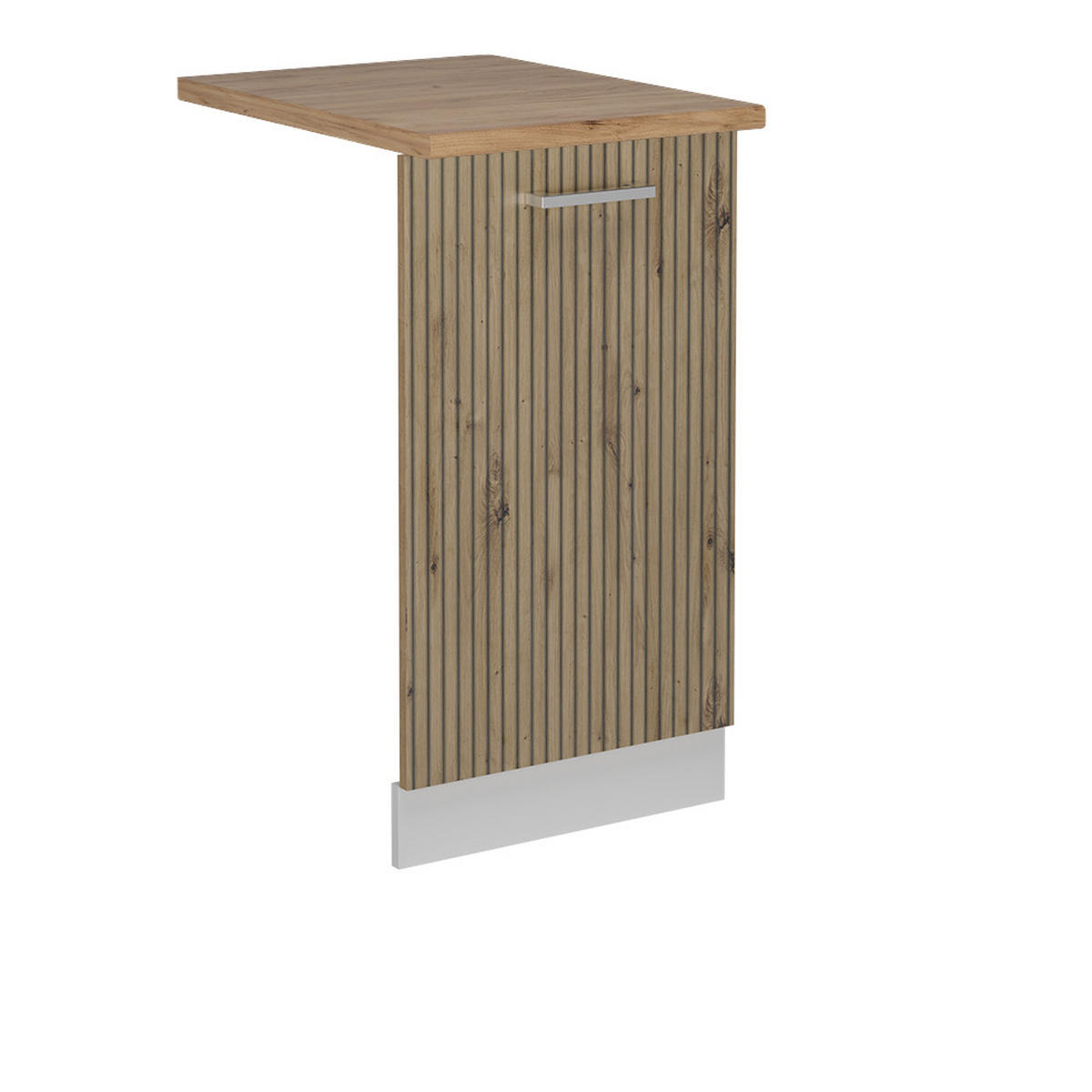 KRYT MYČKY NÁDOBÍ R-Line Řemeslný dub - bílá/dub artisan, kompozitní dřevo (45/81.8/1.6cm) - Vicco