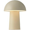 TISCHLEUCHTE Faye Portable - Beige, Metall (8.65/8.65/21cm) - Design for the people