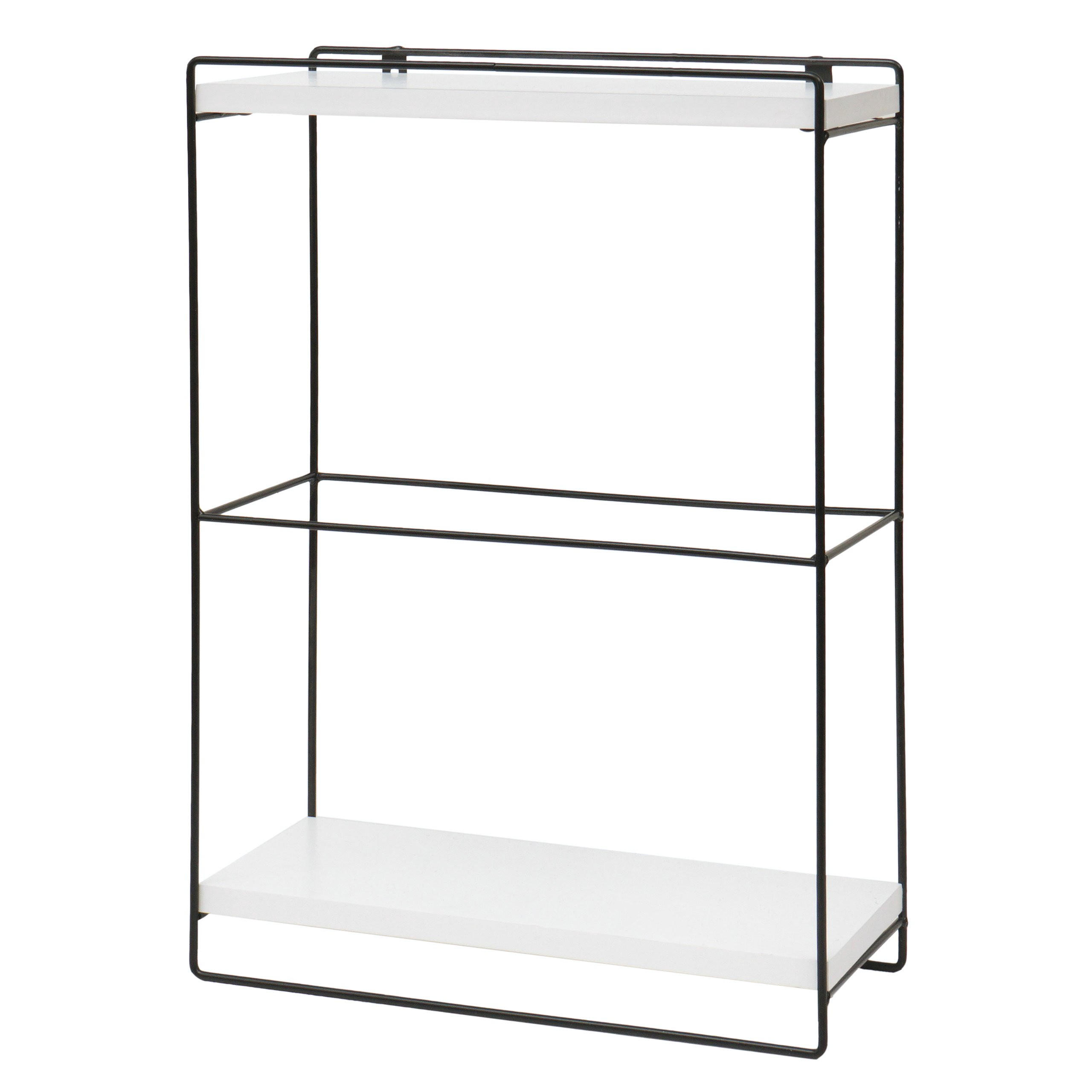 WANDREGAL Weiß - Weiß, Holz (35/50/17cm) - MCW