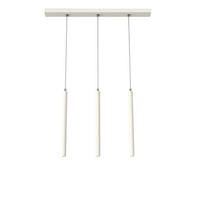 LED-HÄNGELEUCHTE Stelo X3 H40 - Weiß, Metall (6/70/40cm) - Lumicom