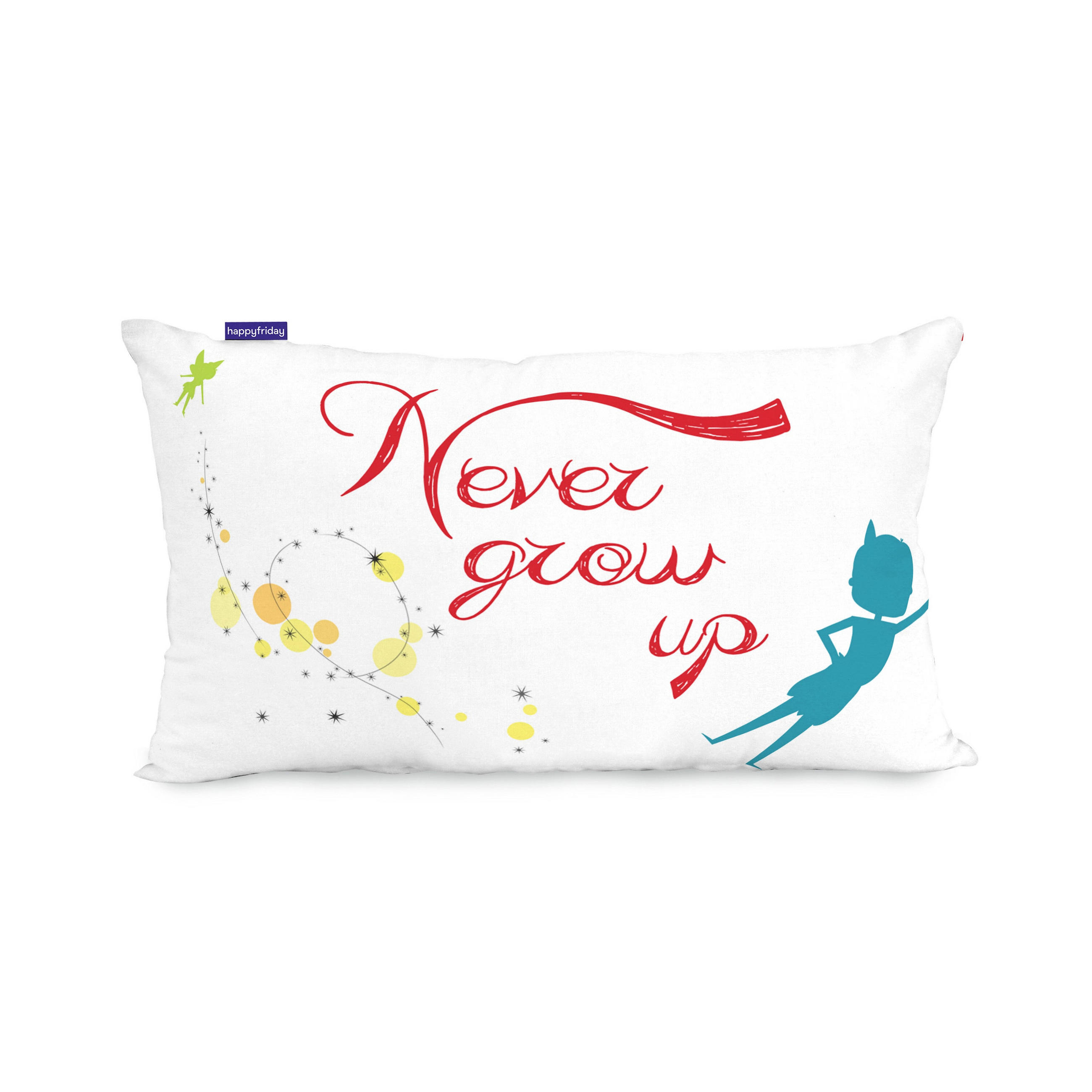 KISSENBEZUG flying boy 50x30 cm mehrfarbig - Multicolor, Textil (50/30cm) - Happy Friday