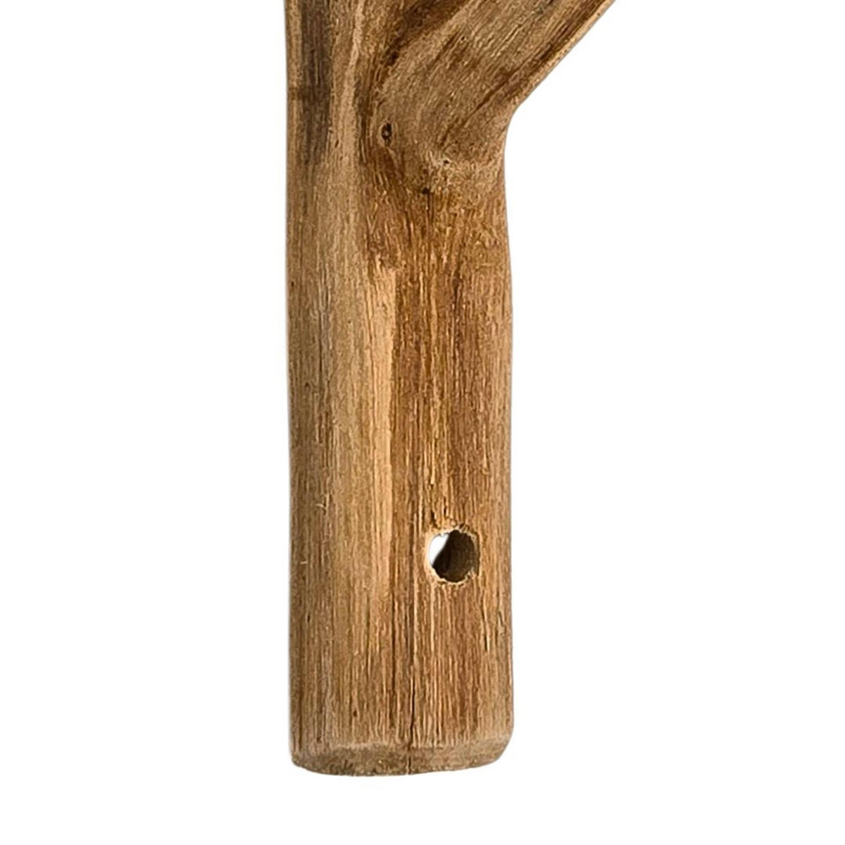 GARDEROBENHAKEN LIMB 9er Set Teakholz Wurzel naturfarben - Naturfarben, Holz (2/17/10cm) - DESIGN DELIGHTS