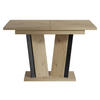 ESSTISCH ausziehbar Doha II - Eiche Artisan, Holzwerkstoff (80/120/75cm) - MIRJAN24