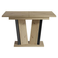 ESSTISCH ausziehbar Doha II - Eiche Artisan, Holzwerkstoff (80/120/75cm) - MIRJAN24