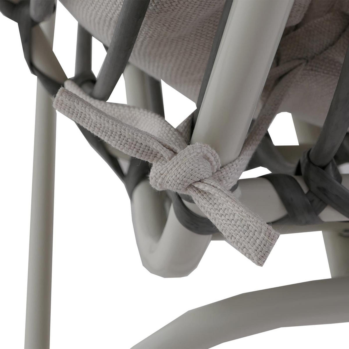 LOUNGE SET světle šedá, béžová - světle šedá/béžová, kov - MCW