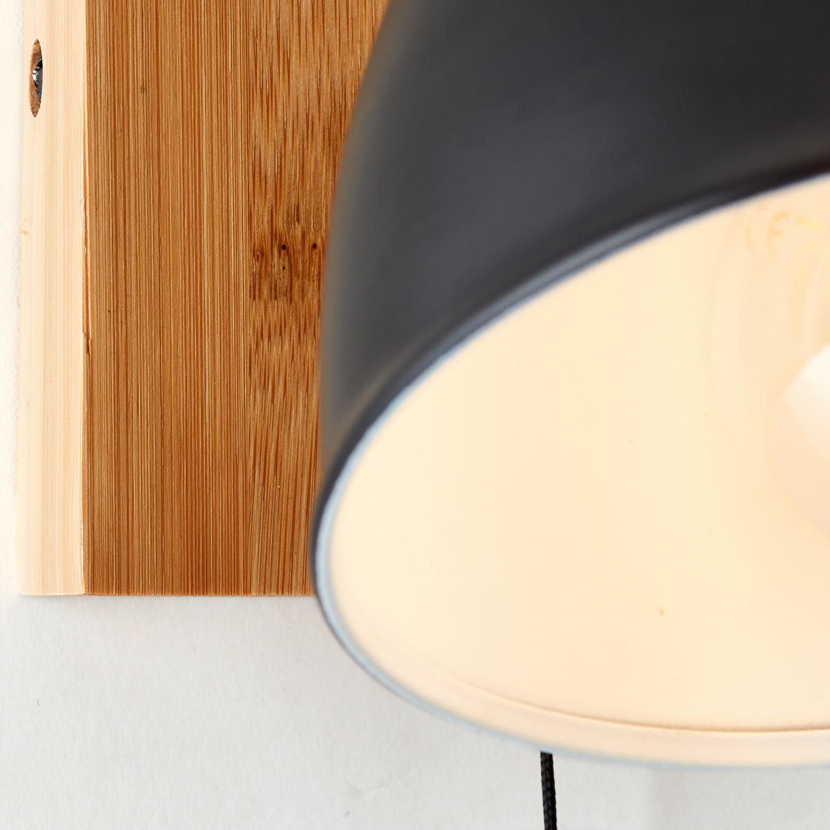 WANDLEUCHTE Celia 99793/06 - Schwarz, Metall (12.5/13/19cm) - Brilliant