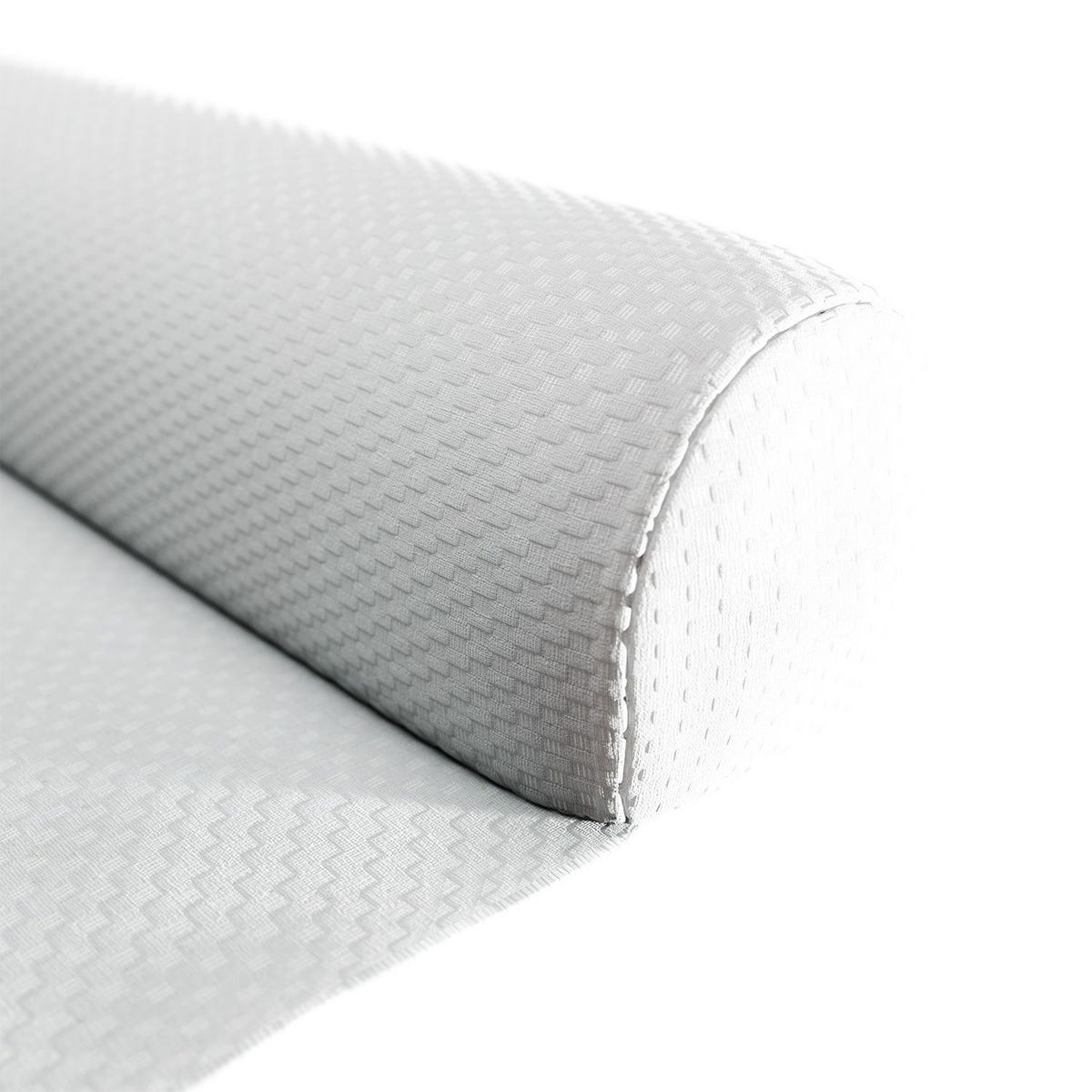 RAUSFALLSCHUTZ Louana Weiß 130 cm aufblasbar - Weiß, Textil (18/130cm) - Juskys