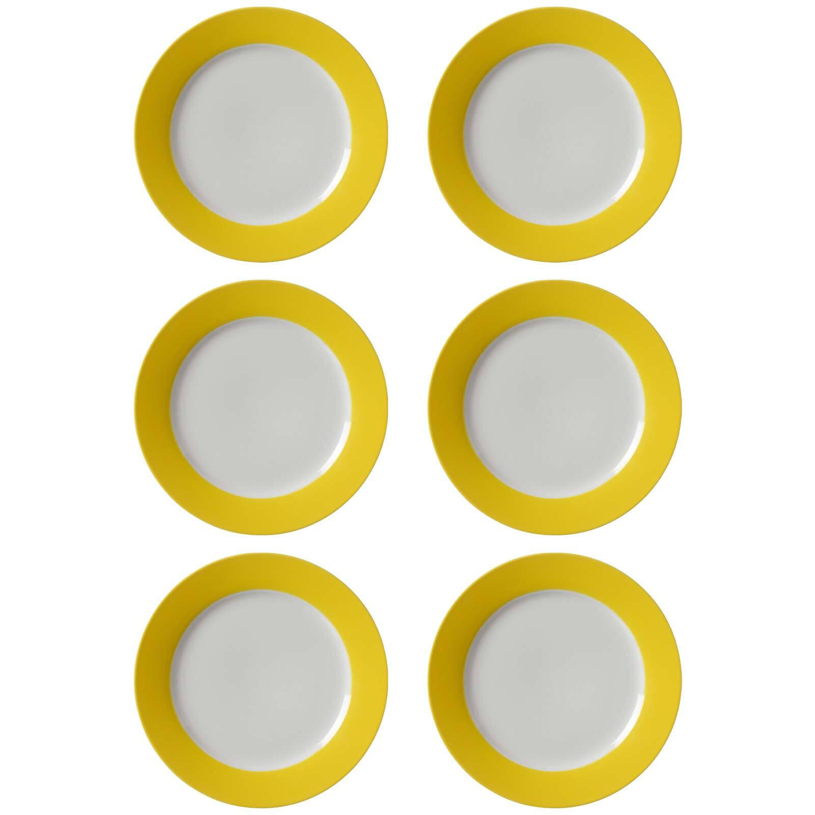 SPEISETELLER Doppio Gelb ø 27 cm 6er Set - Gelb, Keramik (27cm) - Ritzenhoff Breker