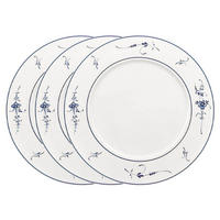 PLATZTELLER Vieux Luxembourg weiß-blau ø 30,5 cm 3er Set - Blau/Weiß, Keramik (30.5cm) - Villeroy & Boch