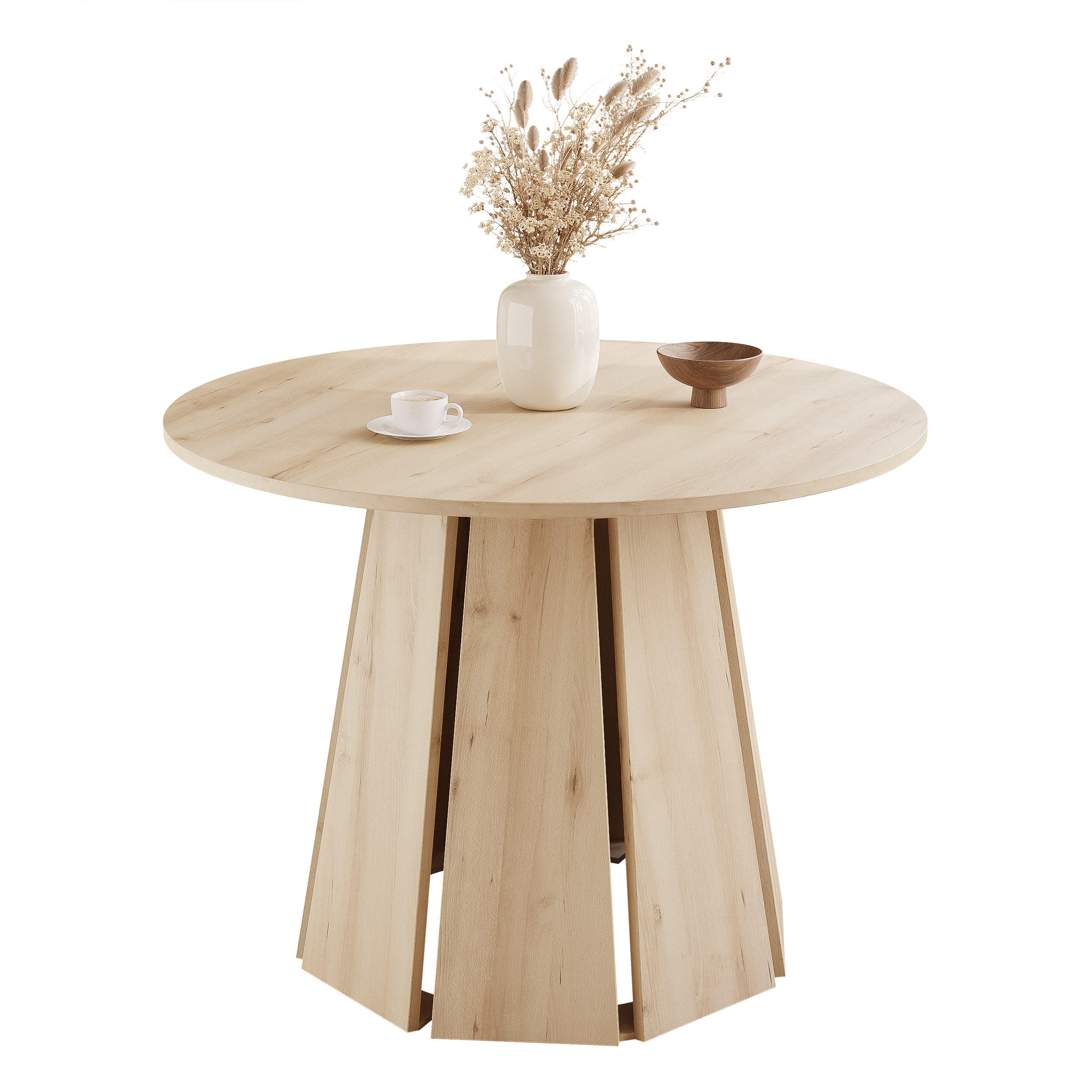 Idohome Esstisch Buche 100x76x100 cm