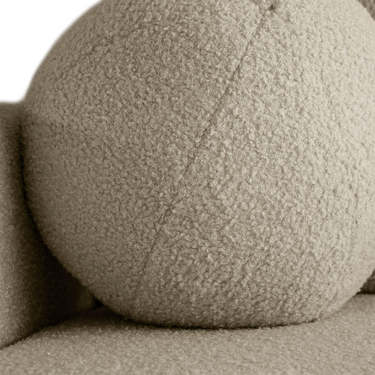 Ecksofa CUDDLE mit Schlaffunktion und Bettkasten, Quelle 16 - Ecru, Textil (213/145cm) - Lookway