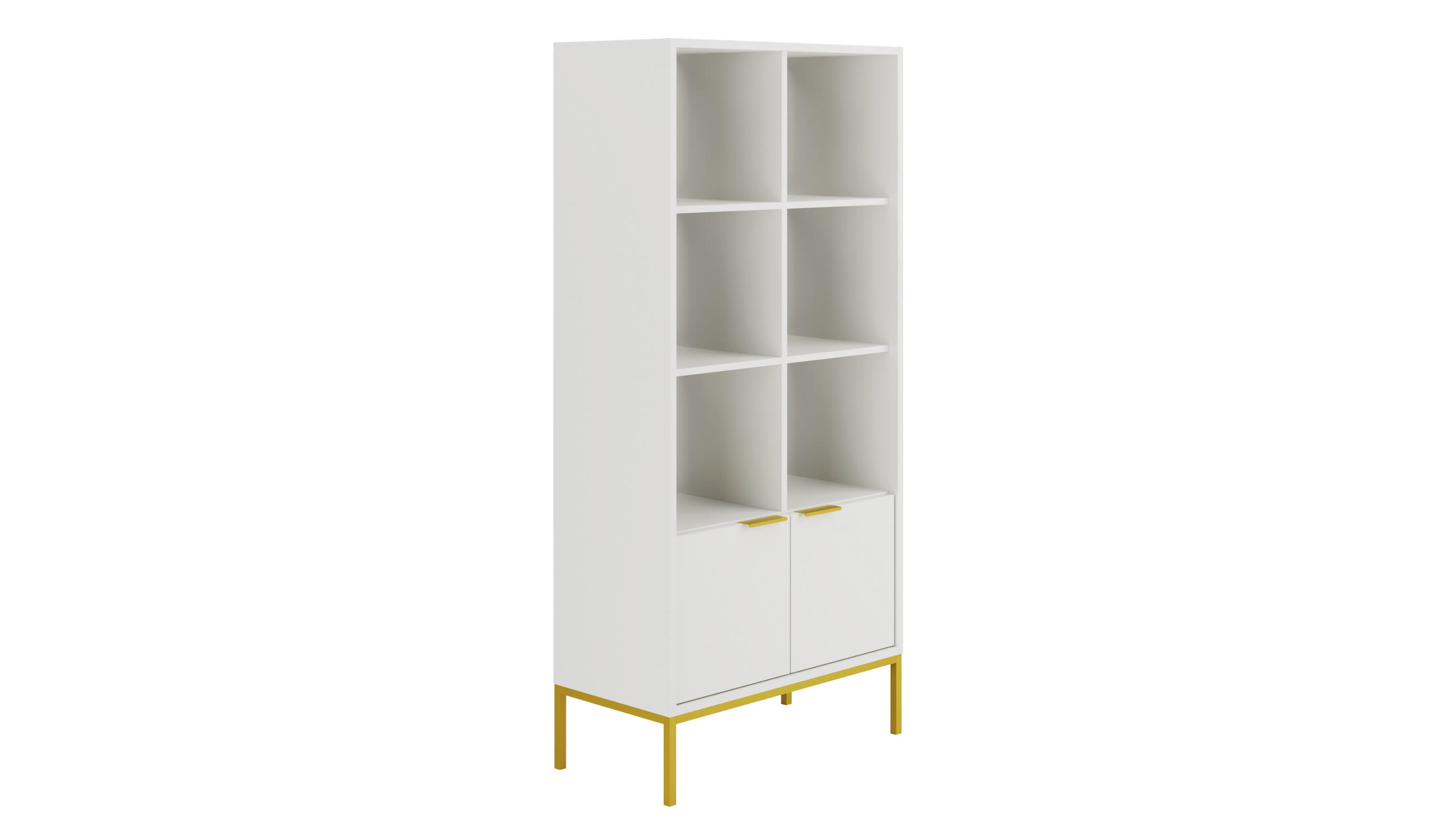 BÜCHERREGAL Austin 40/171,3/80 cm - Weiß, Holzwerkstoff (40/171/80cm) - Kocot Kids