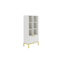 BÜCHERREGAL Austin 40/171,3/80 cm - Weiß, Holzwerkstoff (40/171/80cm) - Kocot Kids