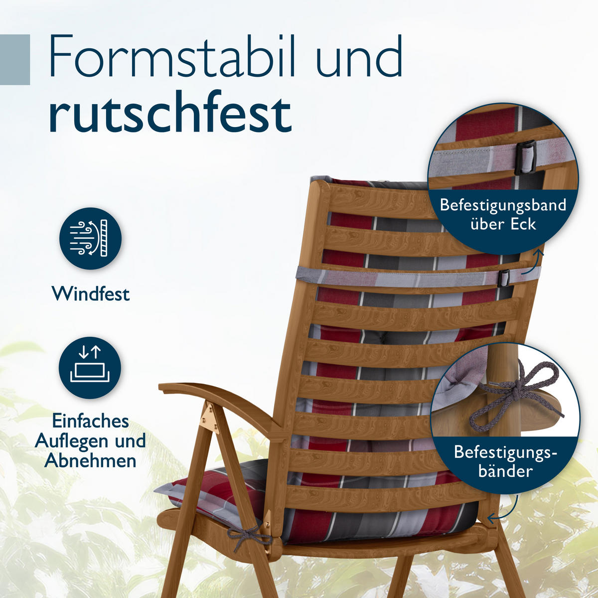 HOCHLEHNER Highlux HL 120x52x7cm Grau-Rot-Hellblau-Kariert (7tlg) - Hellblau, Textil (52/120cm) - Beautissu 