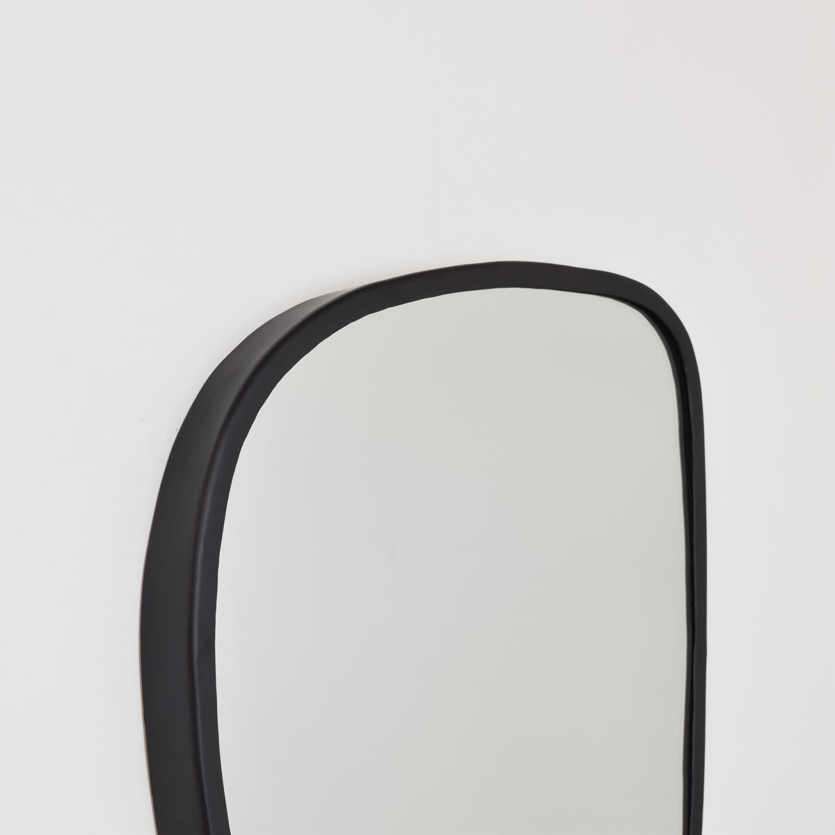 WANDSPIEGEL Origa Schwarz - Schwarz, Metall (40/60/4cm) - LOFT42