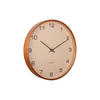 WANDUHR Acento Ø40 cm - Braun, Holz (40/40/5cm) - Karlsson