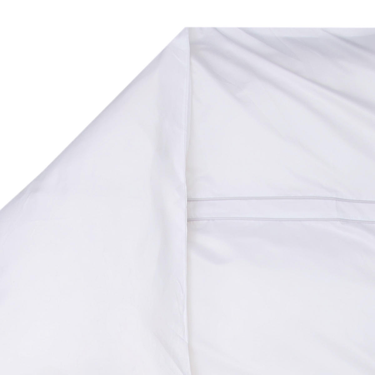 BETTWÄSCHE NOBLESSE - Hellgrau/Weiß, Textil (40/80cm) - MÖVE