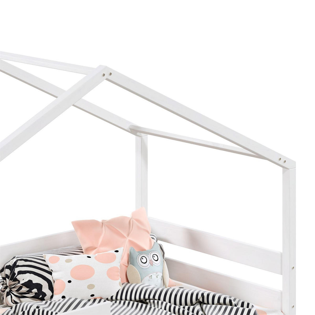 HAUSBETT ENA 90x190 cm weiß - Weiß, Holz (90/190cm) - IDIMEX