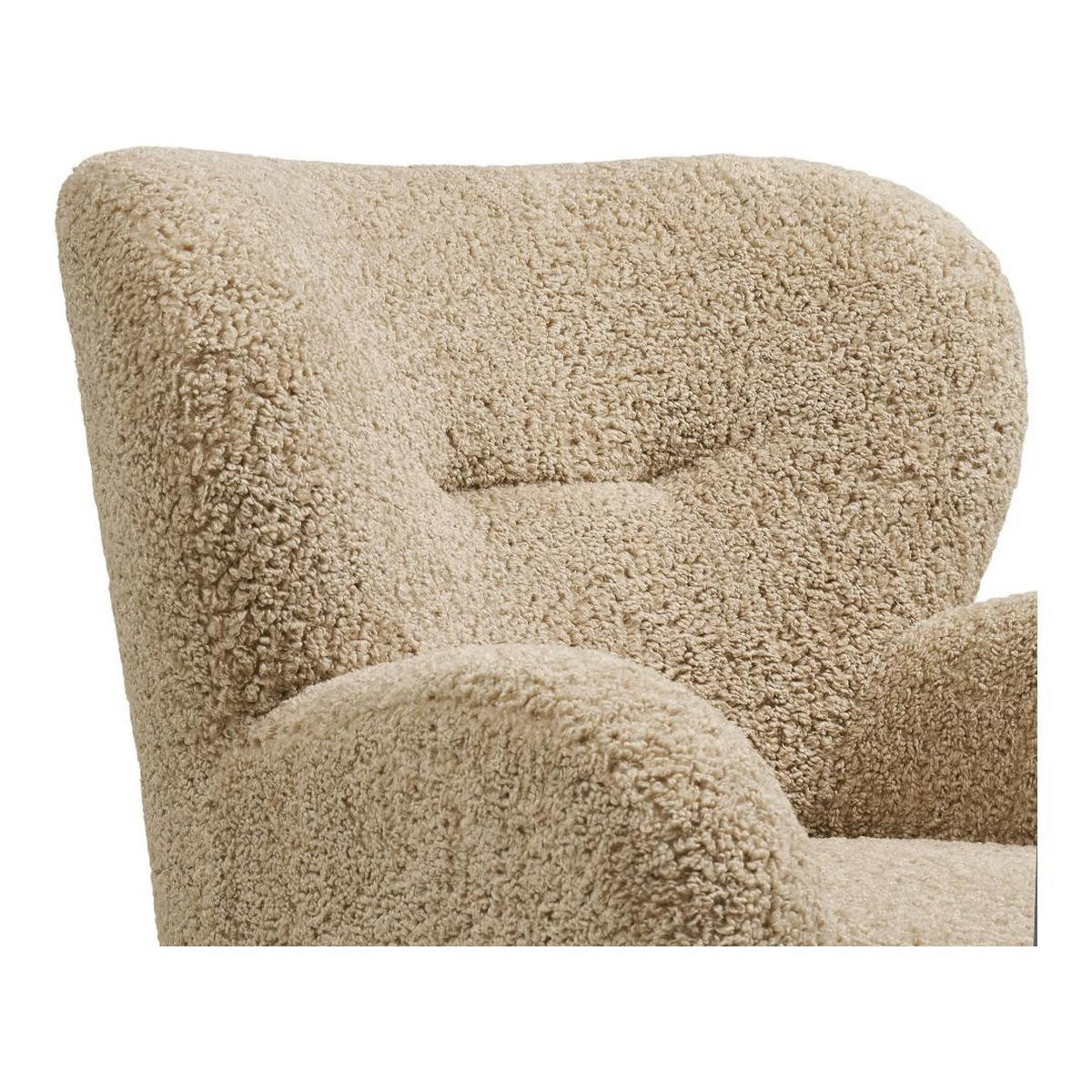 SESSEL, Disa, Braun, Polyester, 84 x 86 x 87 cm - Braun, Textil (84/87/86cm) - ebuy24