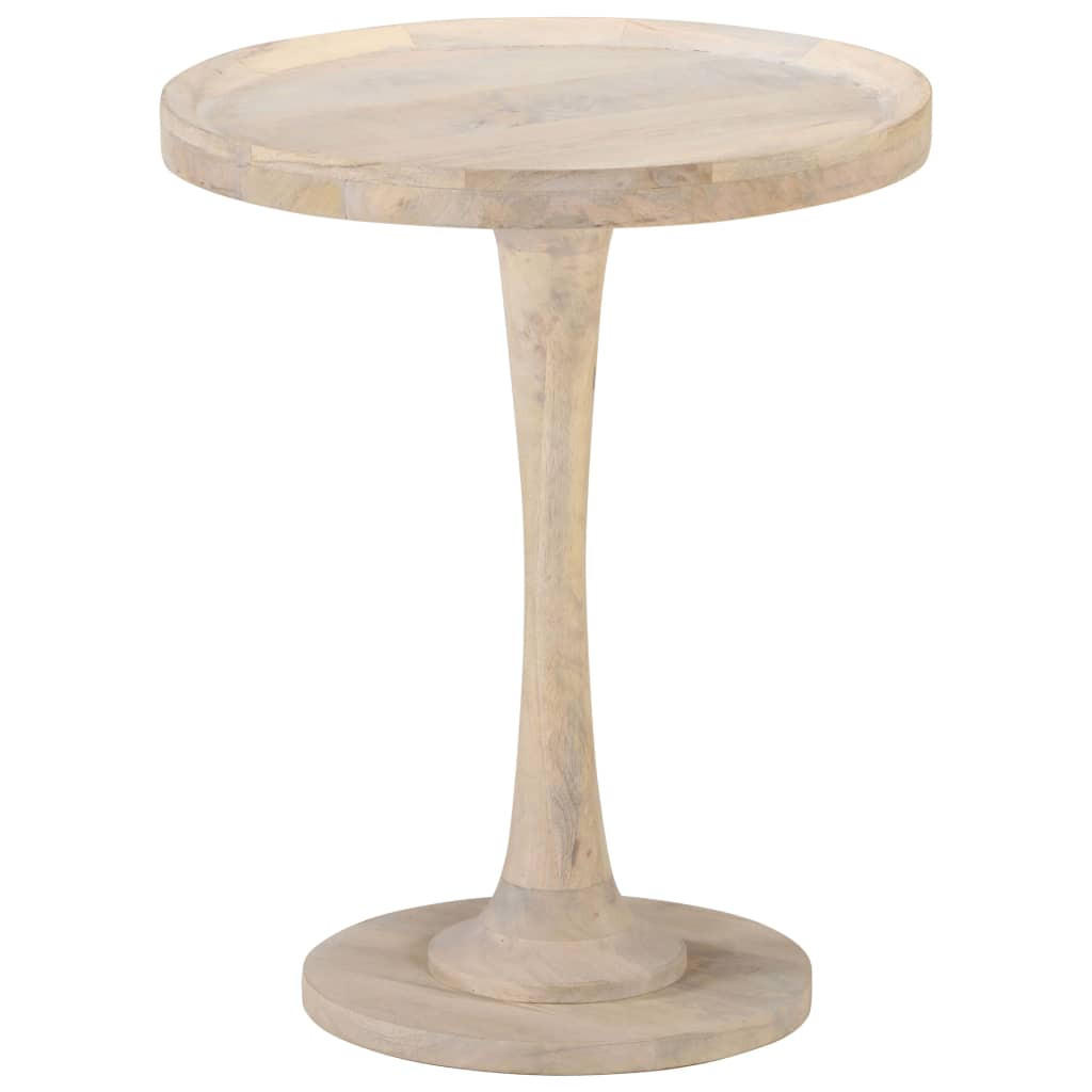 BEISTELLTISCH Ø60x75 cm Mango Massivholz - Braun, Holz (60/60/75cm) - furnicato