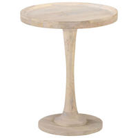 BEISTELLTISCH Ø60x75 cm Mango Massivholz - Braun, Holz (60/60/75cm) - furnicato