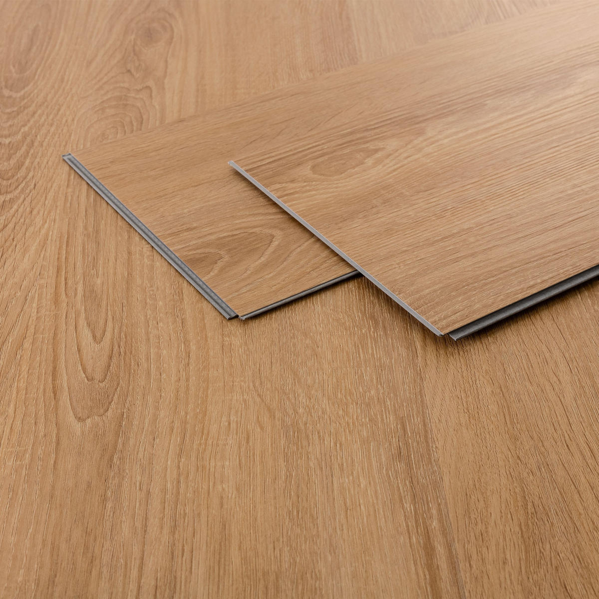 VINYLBODEN Click 4,62m²/21 Dielen Sandbar Eiche - Braun, Kunststoff (122/18/0.42cm) - ML-DESIGN