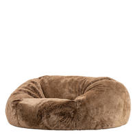 RIESENSITZSACK Cloud aus Kunstfell - Beige, Kunststoff (160/45/130cm) - icon