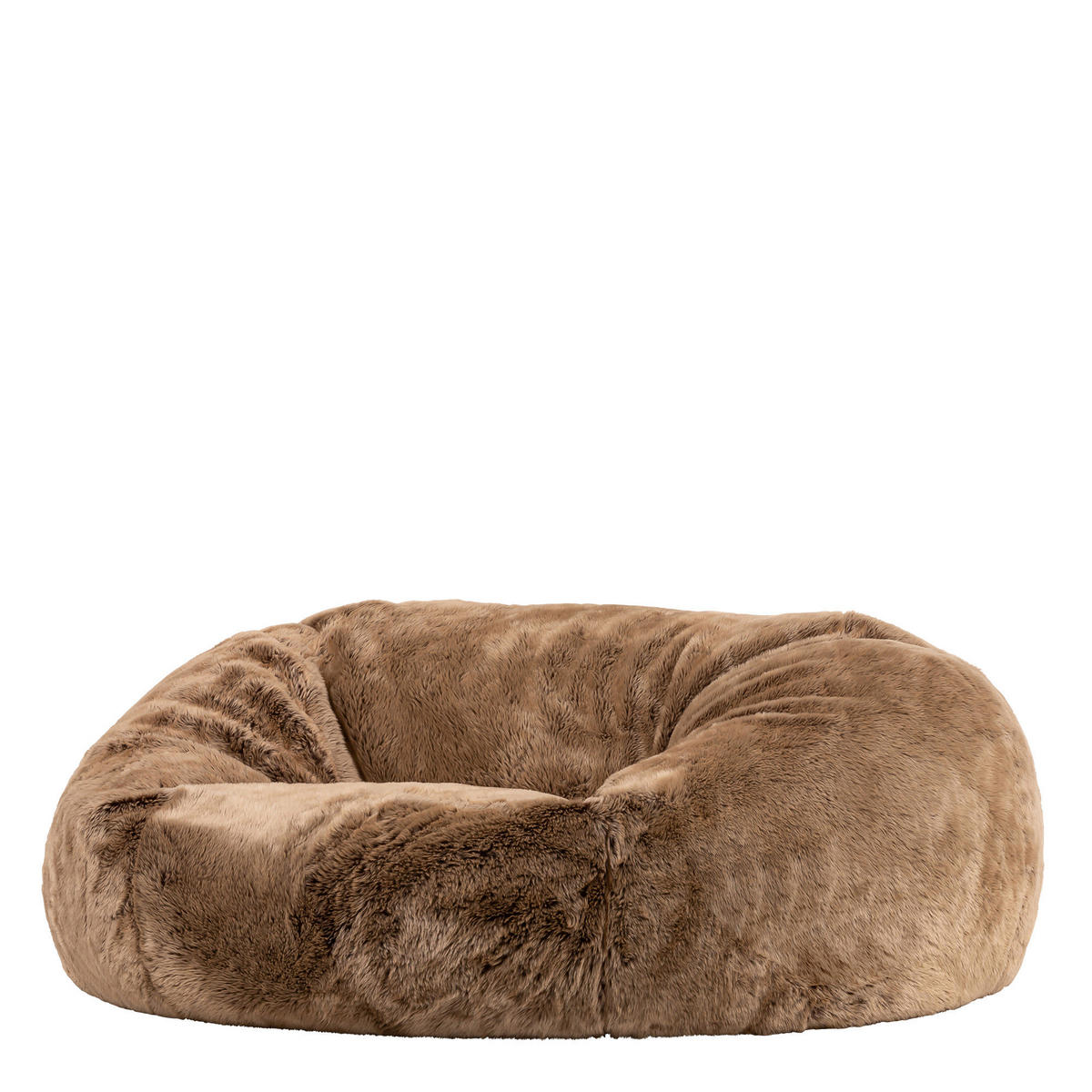 RIESENSITZSACK Cloud aus Kunstfell - Beige, Kunststoff (160/45/130cm) - icon