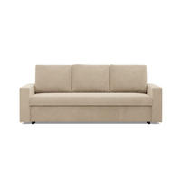 SOFA 3-SITZER MIT SCHLAFFUNKTION NEO, Cord - Beige - Beige, Textil (220/92/92cm) - Mebligo