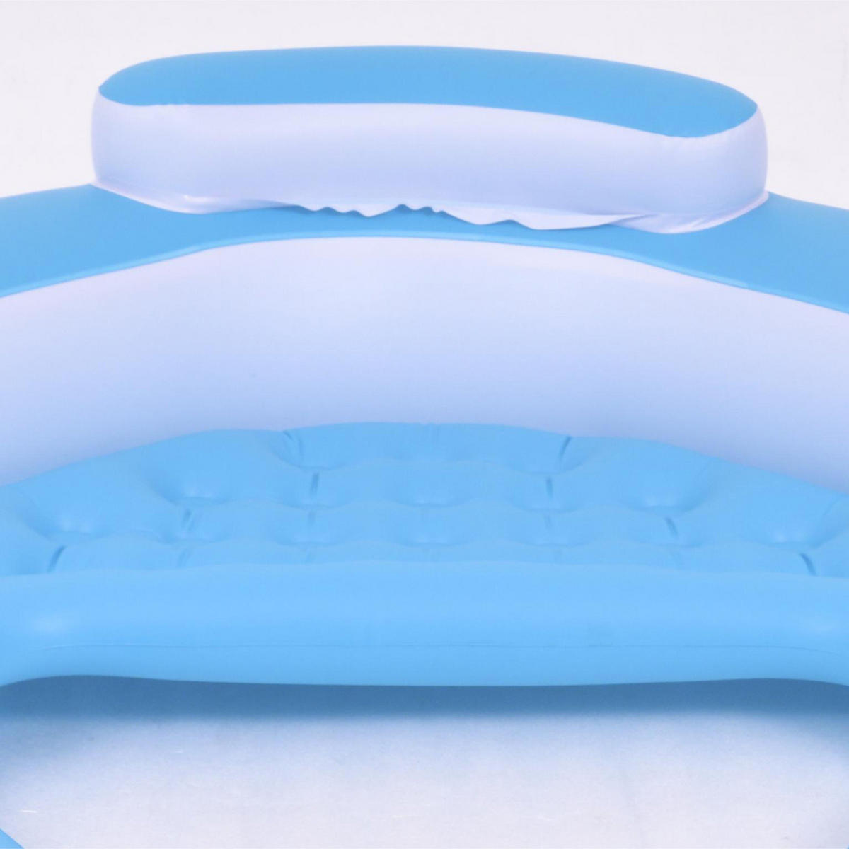 SCHWIMMSESSEL Dreiecks-Sessel Float 195x188x35 cm blau - Blau, Kunststoff (195/188/35cm)