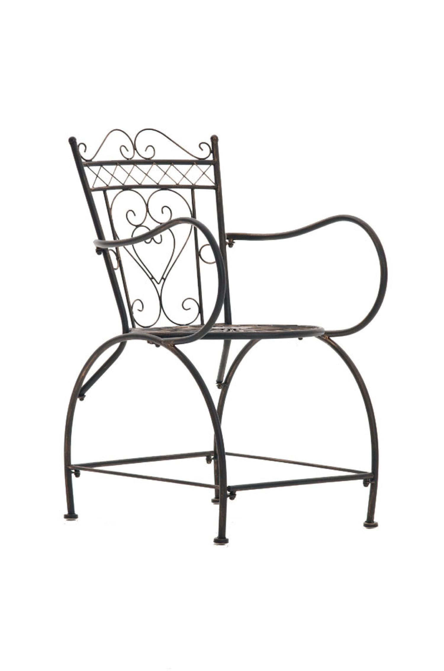GARTENSTUHL Sheen bronze - Braun, Metall (48/60/88cm) - TPFGarden