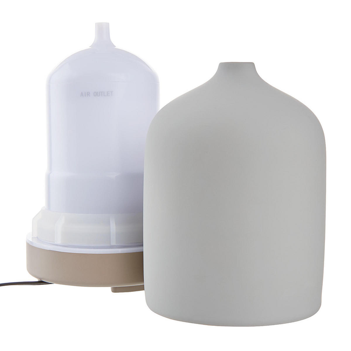 AROMA-DIFFUSER Cloud Nine - Grau, Kunststoff (9/16/9cm) - Butlers