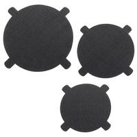 PFANNENSCHONER 3er-Set - Schwarz, Textil (25/25cm) - Maximex