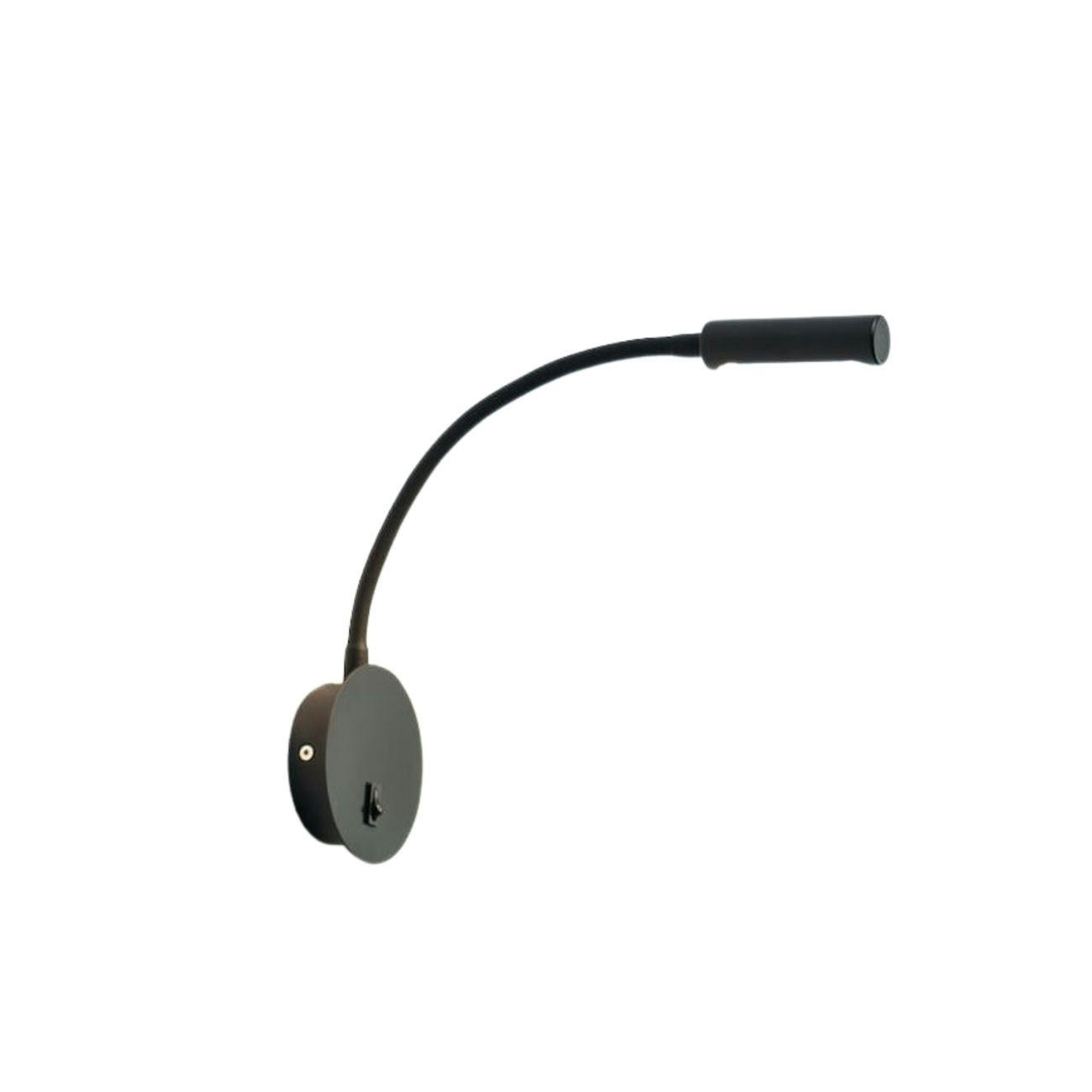 WANDLEUCHTE Norma, Schwarz, 46cm - Schwarz, Metall (10/46/3cm) - KOSILUM