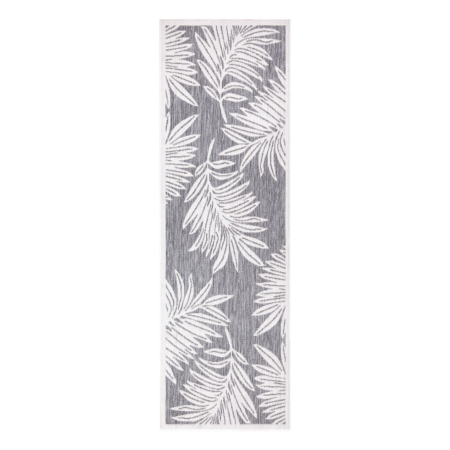 OUTDOOR-TEPPICH Sun 468 Grau 80x250 cm - Grau, Textil (80/250cm) - carpet city