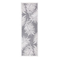 OUTDOOR-TEPPICH Sun 468 Grau 80x250 cm - Grau, Textil (80/250cm) - carpet city