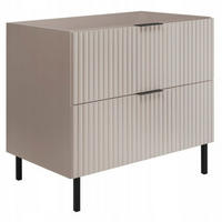 WASCHBECKUNTERSCHRANK FLOW Eiche Craft 80/57/46 cm - Eichefarben, Holzwerkstoff (80/57/46cm) - Rodan