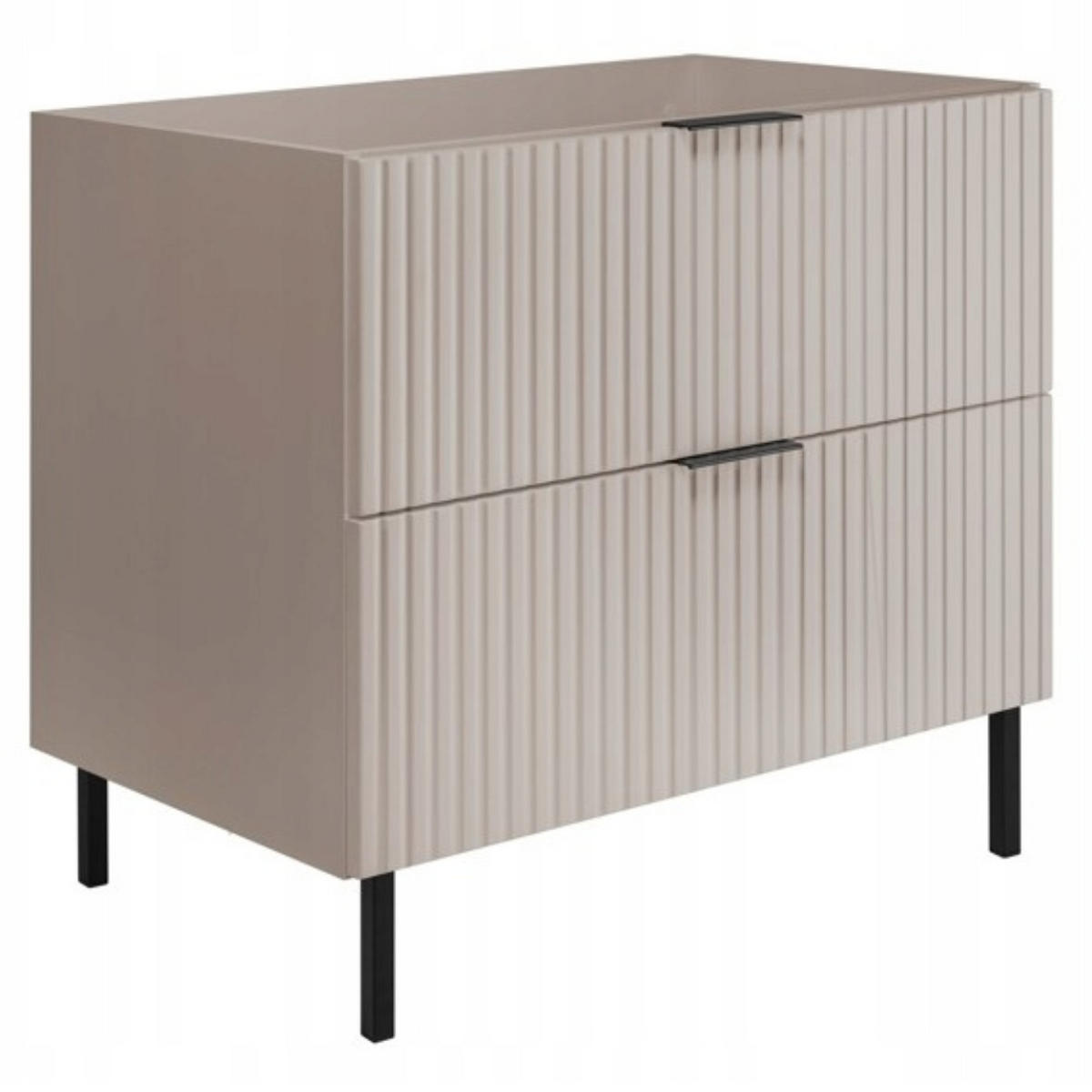 WASCHBECKUNTERSCHRANK FLOW Eiche Craft 80/57/46 cm - Eichefarben, Holzwerkstoff (80/57/46cm) - Rodan