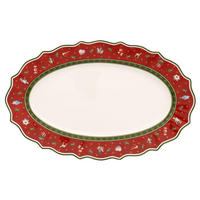 SERVIERPLATTE Toy's Delight bunt 38 x 24 cm - Multicolor, Keramik (24/3.5/37.8cm) - Villeroy & Boch