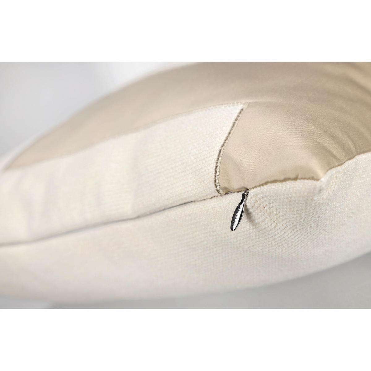 ZIERKISSENHÜLLE CUBE - Beige, Textil (50/50cm) - Sportalm Kitzbühel