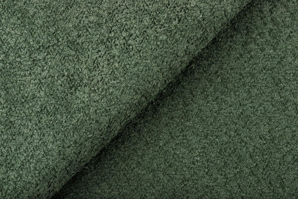 SOFA FEBE 3-Sitzer, olivgrün - Schwarz/Olivgrün, Holz/Textil (190/82/96cm) - Courtois Laville
