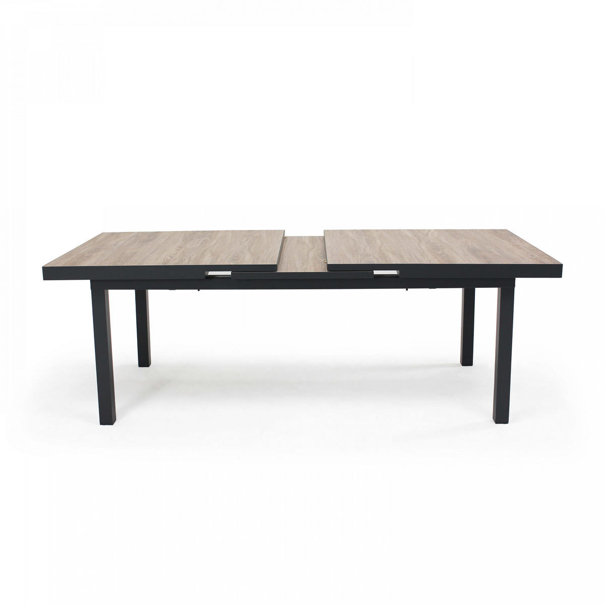 GARTENTISCH , Braun - Braun, Metall (260/100/75cm) - Oviala