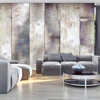 SELBSTKLEBENDE FOTOTAPETE 343/245 cm - Grau, Kunststoff/Textil (343/1cm) - KUNSTLOFT