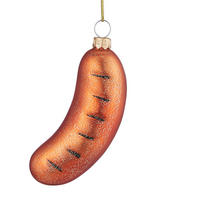 BAUMANHÄNGER Hang On Bratwürstchen - Braun, Glas (3/10/4cm) - Butlers