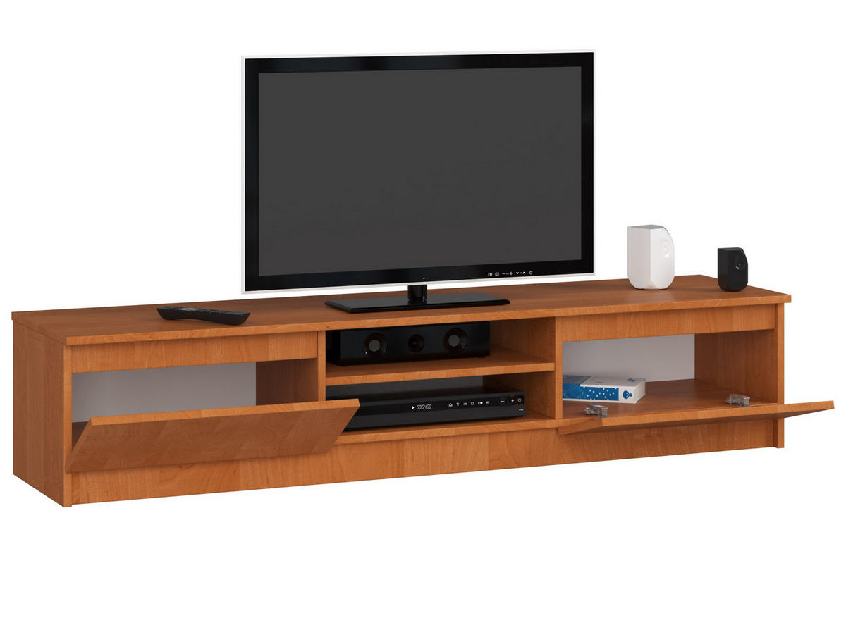 LOWBOARD Erlefarben 33/160/40 - Erlefarben, Holzwerkstoff (160/33/40cm) - RAUMHIRSCH FURNITURE