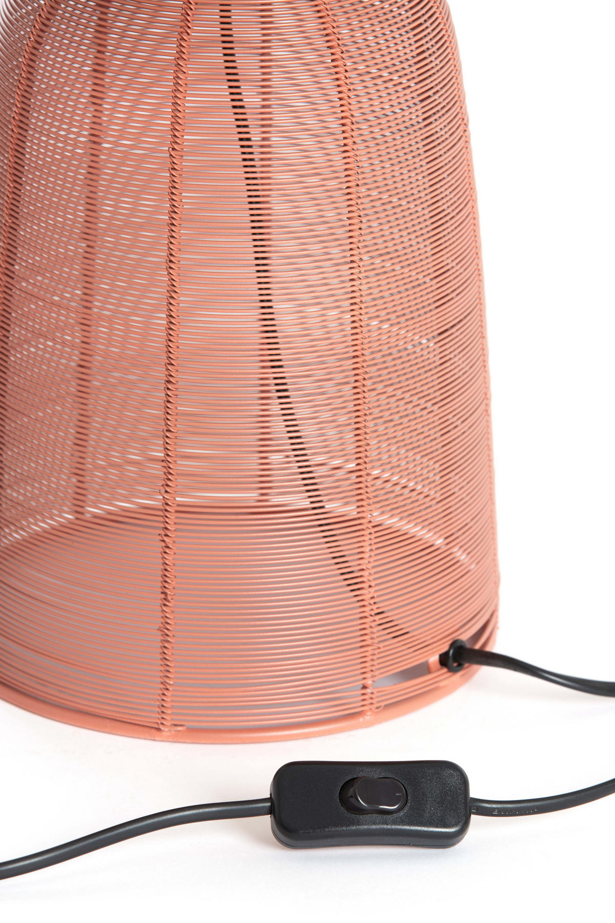 TISCHLAMPE Aboso Rot Ø24/54 cm - Rot, Metall (24/24/54cm) - Light & Living