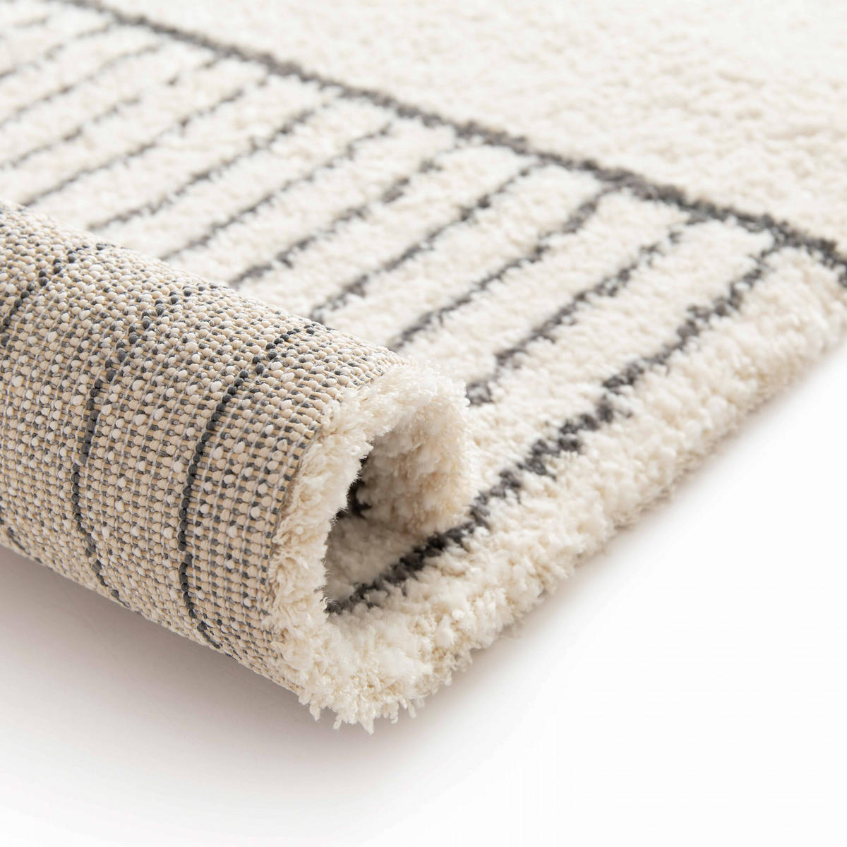 TEPPICH, 200 x 290 cm, Cremefarbe - Creme, Textil (290/200cm) - Oviala