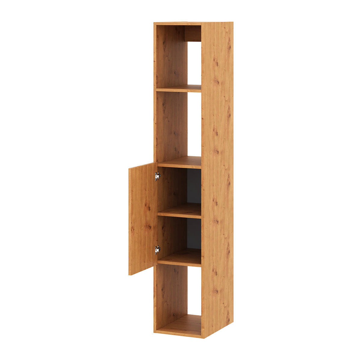KNIHOVNA Idao Světlé dřevo - hnědá, kompozitní dřevo (30/160/35cm) - Petits-meubles