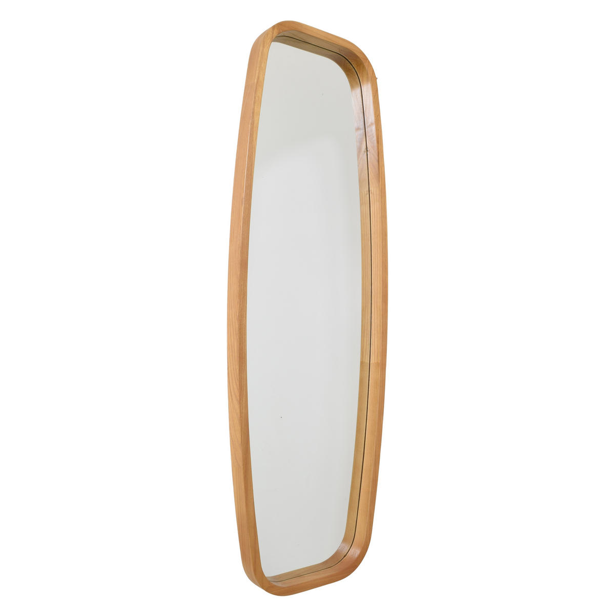 WANDSPIEGEL Eva - Eiche Bianco, Metall (40/120/3cm)