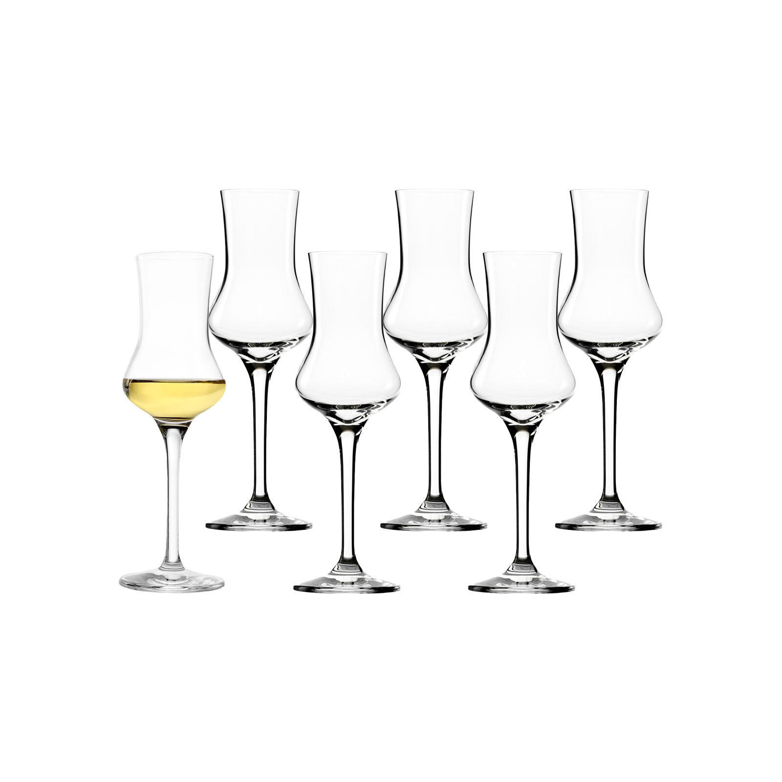 DESTILLATGLÄSER GRAPPA transparent 90 ml 6er Set - Transparent, Glas (0.09L) - Stölzle Lausitz